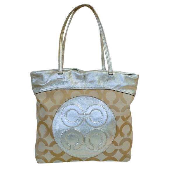 Coach Monogram Shoulder Bag - Picture 2 of 16